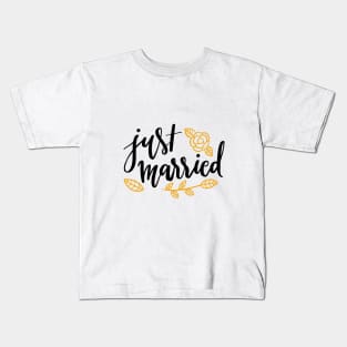 Just Married Kids T-Shirt